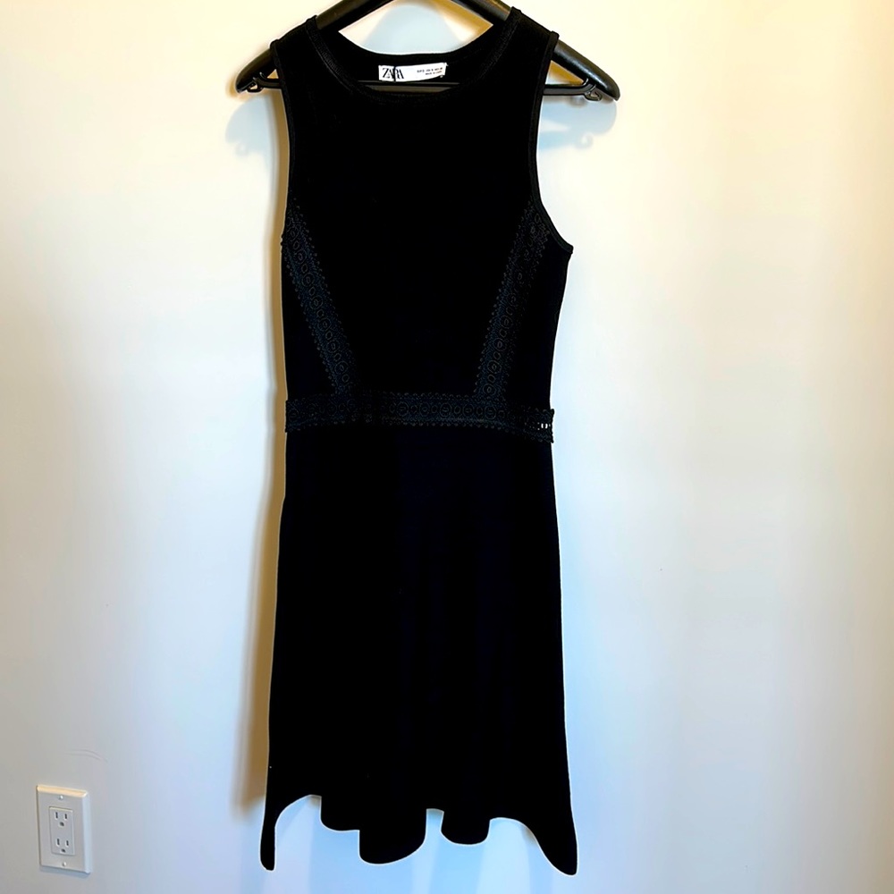 ZARA black dress